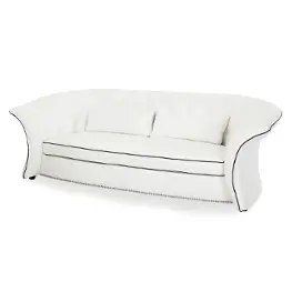 Mb-mlisa15-wht-00 Aico Furniture Mia Bella Living Room Furniture Sofa