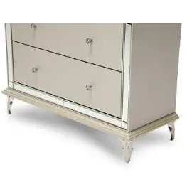9001650-104 Aico Furniture Hollywood Loft-frost Bedroom Furniture Dresser