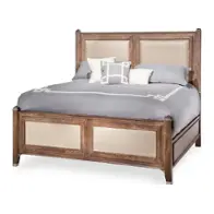 80020-200 Aico Furniture Biscayne West - Haze Bedroom Furniture Bed