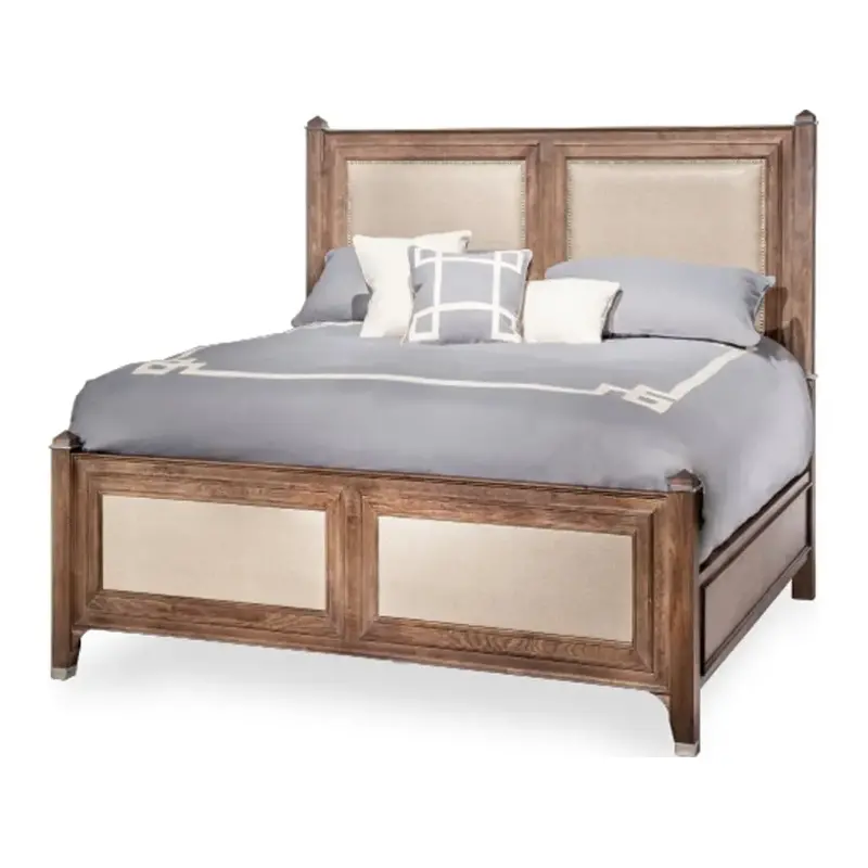 80030-200 Aico Furniture Biscayne West - Haze Bedroom Furniture Bed