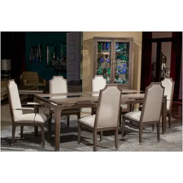 80000-200 Aico Furniture Biscayne West - Haze Dining Room Furniture Dining Table