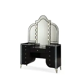 03068rn-81 Aico Furniture Hollywood Swank Bedroom Furniture Mirror