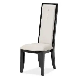 9025603-805 Aico Furniture Sky Tower - Black Dining Room Furniture Dining Chair