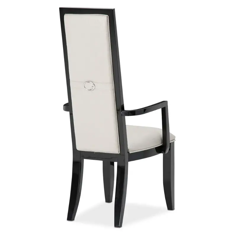 9025604-805 Aico Furniture Sky Tower - Black Dining Room Furniture Dining Chair