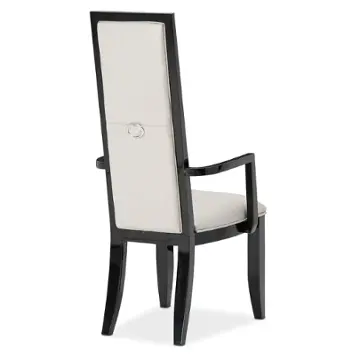 9025604-805 Aico Furniture Sky Tower - Black Dining Room Furniture Dining Chair