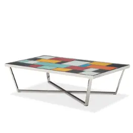 Fs-kube201 Aico Furniture Freestanding Living Room Furniture Cocktail Table