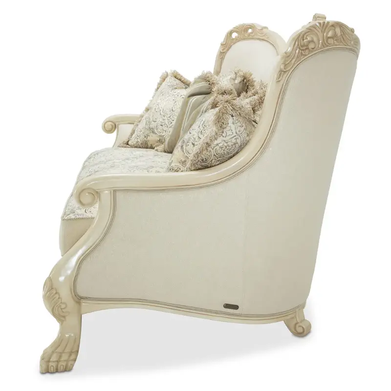 9052825-albst-04 Aico Furniture Wood Trim Loveseat