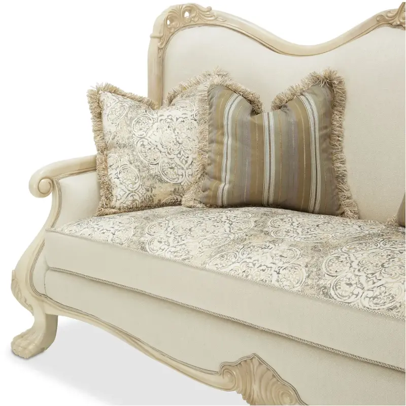 9052825-albst-04 Aico Furniture Wood Trim Loveseat
