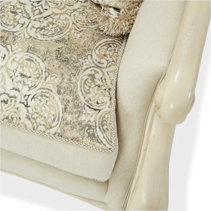 9052825-albst-04 Aico Furniture Wood Trim Loveseat