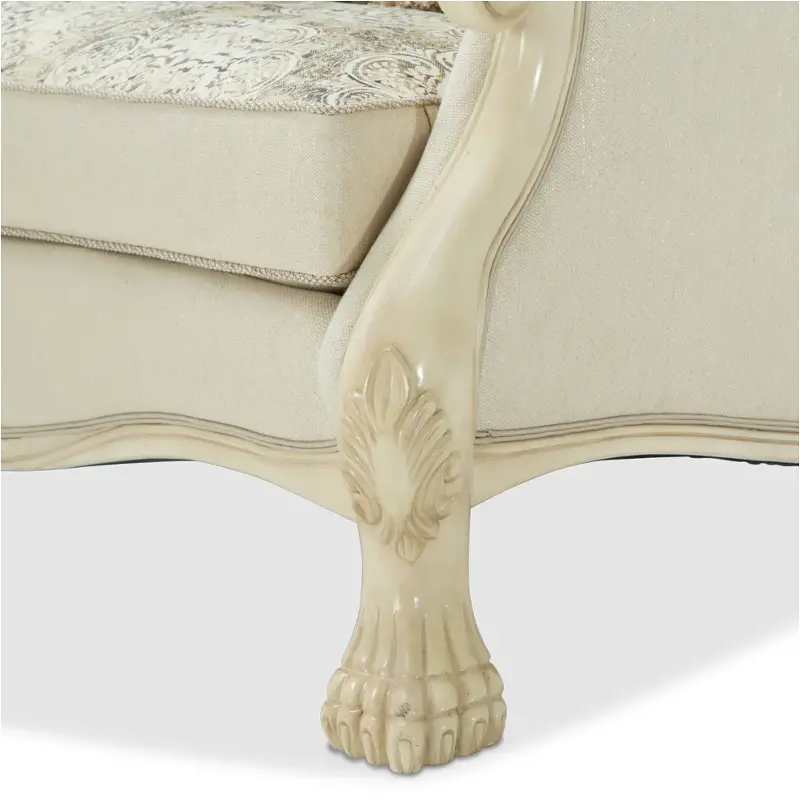 9052825-albst-04 Aico Furniture Wood Trim Loveseat