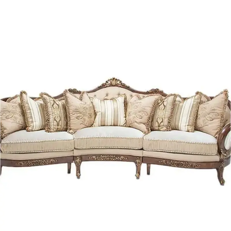 9053833-cream-403 Aico Furniture Villa Di Como Living Room Furniture Sectional