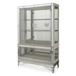 03505t-11 Aico Furniture Hollywood Swank Dining Room Furniture Curio