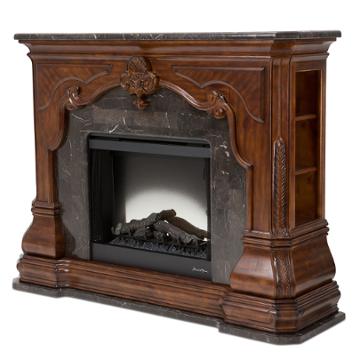 34220m-34 Aico Furniture Tuscano - Melange Accent Fireplace