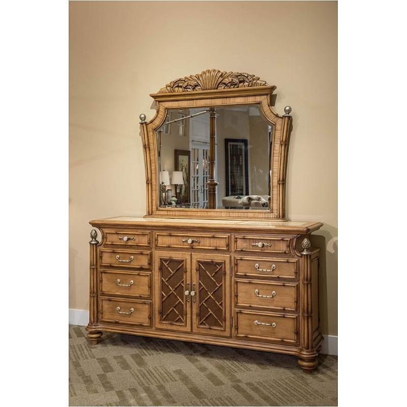 9081060 109 Aico Furniture Excursions, A Dresser With Mirror