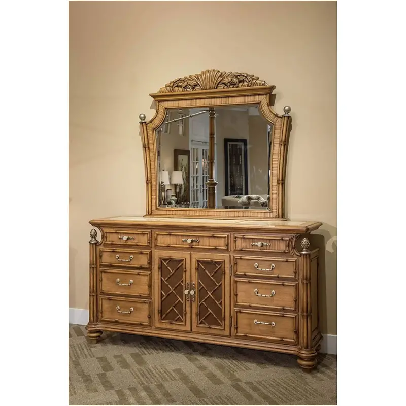 9081060-109 Aico Furniture Excursions Bedroom Furniture Mirror