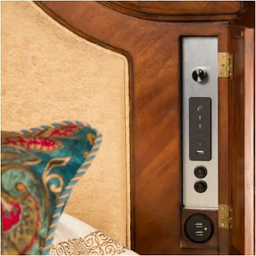 9050015-402 Aico Furniture Grand Masterpiece Bedroom Furniture Bed