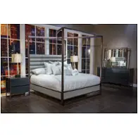 9010012-809 Aico Furniture Metro Lights Bedroom Furniture Bed
