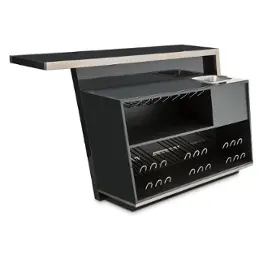 9010500f-809 Aico Furniture Metro Lights Dining Room Furniture Bar