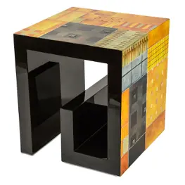 Fs-ilusn-013 Aico Furniture Illusions Accents Living Room Furniture End Table