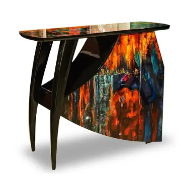 Fs-ilusn-025 Aico Furniture Illusions Accents Dining Room Furniture Bar