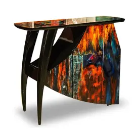 Fs-ilusn-025 Aico Furniture Illusions Accents Dining Room Furniture Bar