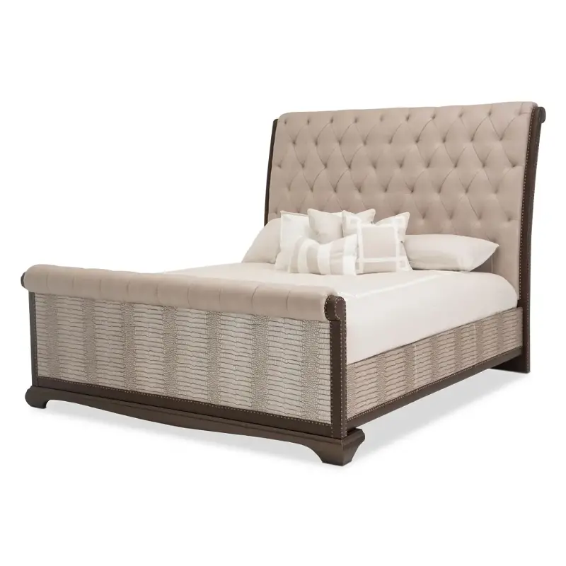 9026634-110 Aico Furniture Valise Bedroom Furniture Bed