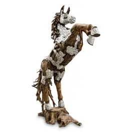 Acf-arf-horse-003 Aico Furniture Discoveries Accent Furniture Statue
