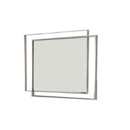 9010260-809 Aico Furniture Metro Lights Bedroom Furniture Mirror