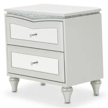9019040-118 Aico Furniture Melrose Plaza Bedroom Furniture Nightstand