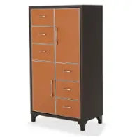 9029070-812 Aico Furniture Cosmopolitan 21-orange Bedroom Furniture Chest