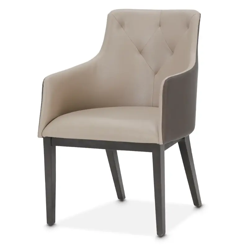 9029004-212 Aico Furniture Cosmopolitan 21-taupe Dining Room Furniture Dining Chair