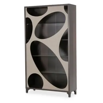 9029505c-212 Aico Furniture Cosmopolitan 21-taupe Dining Room Furniture Curio