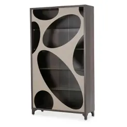 9029505c-212 Aico Furniture Cosmopolitan 21-taupe Dining Room Furniture Curio