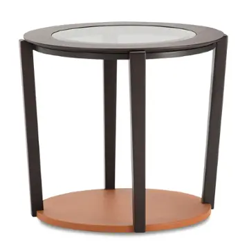 9029202-812 Aico Furniture Cosmopolitan 21-orange Living Room Furniture End Table