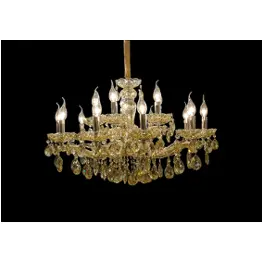 Lt-ch940-15cgn Aico Furniture Lighting Accent Furniture Chandelier