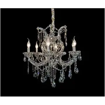 Lt-ch941-6smk Aico Furniture Lighting Accent Furniture Lighting