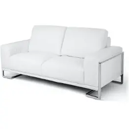 Mb-giann25-wht-13 Aico Furniture Mia Bella Living Room Furniture Loveseat