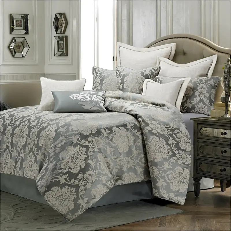 Bcs-ks10-cmbri-mnr Aico Furniture Cambria Bedding Comforter