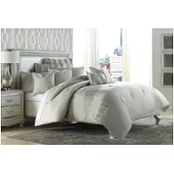 Bcs-qs09-capva-nutr Aico Furniture Captiva Bedding Comforter