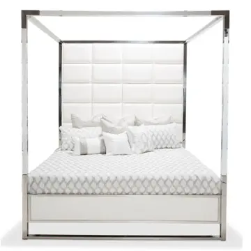 9016014-116 Aico Furniture State St Bedroom Furniture Bed