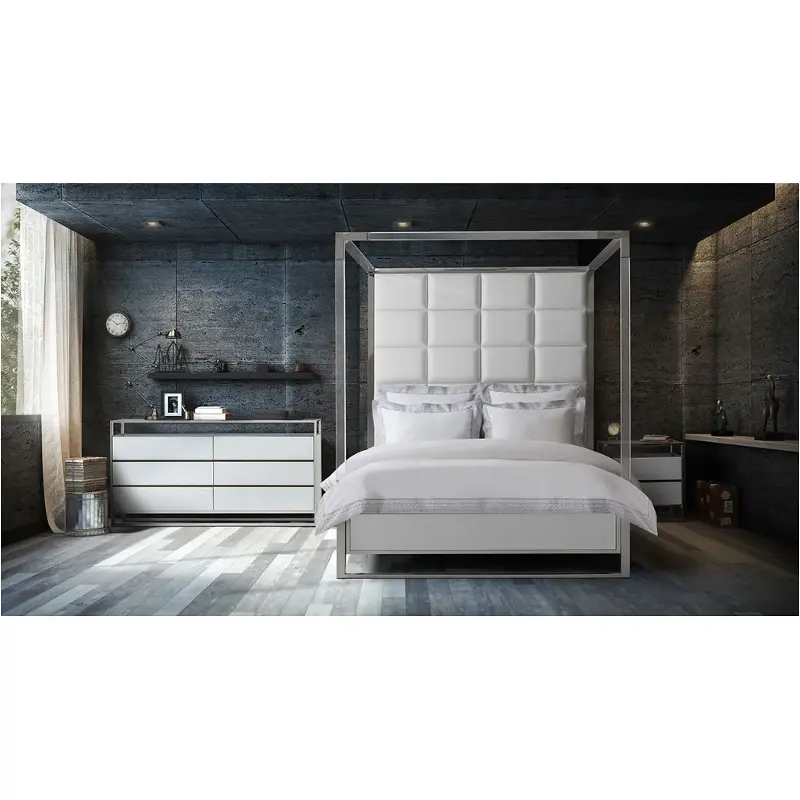 9016017-116 Aico Furniture State St Bedroom Furniture Bed