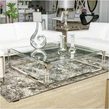 9016304t-000 Aico Furniture State St Living Room Furniture Cocktail Table