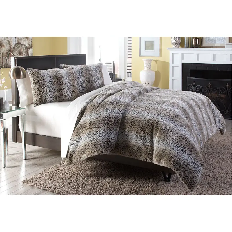 Bcs-kd03-kasbah-brn Aico Furniture Kasbah Bedding Comforter