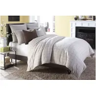 Bcs-qd07-mnctr-crm Aico Furniture Manchester Bedding Comforter