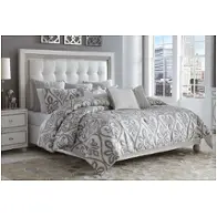 Bcs-qs09-mlrsp-gry Aico Furniture Melrose Park Bedding Comforter