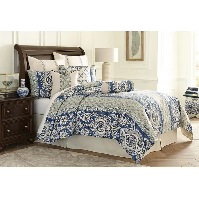 Bcs-qd09-provnc-cad Aico Furniture Provence Bedding Comforter