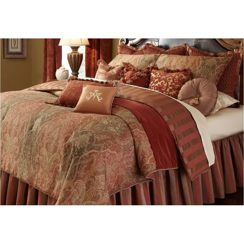 Bcs-qs12-wdsprk-spi Aico Furniture Woodside Park Bedding Comforter