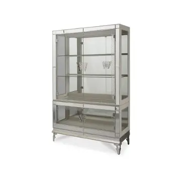 03505t-11-a Aico Furniture Hollywood Swank Dining Room Furniture Curio