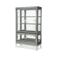 03505t-85-a Aico Furniture Hollywood Swank Dining Room Furniture Curio