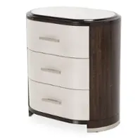 9003040-409 Aico Furniture Paris Chic Bedroom Furniture Nightstand